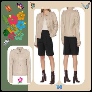 Max Studio Faux Leather Jacket